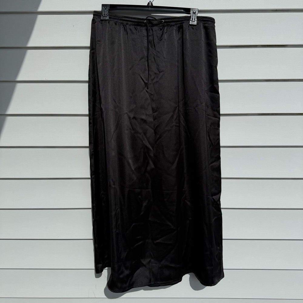 Elegant Satin Skirt